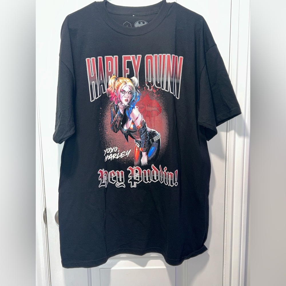 DC Comics Black Harley Quinn Tee